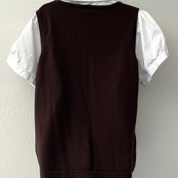 VINTAGE APT.9 SWEATER VEST TOP PLUS - Picture 4 of 9